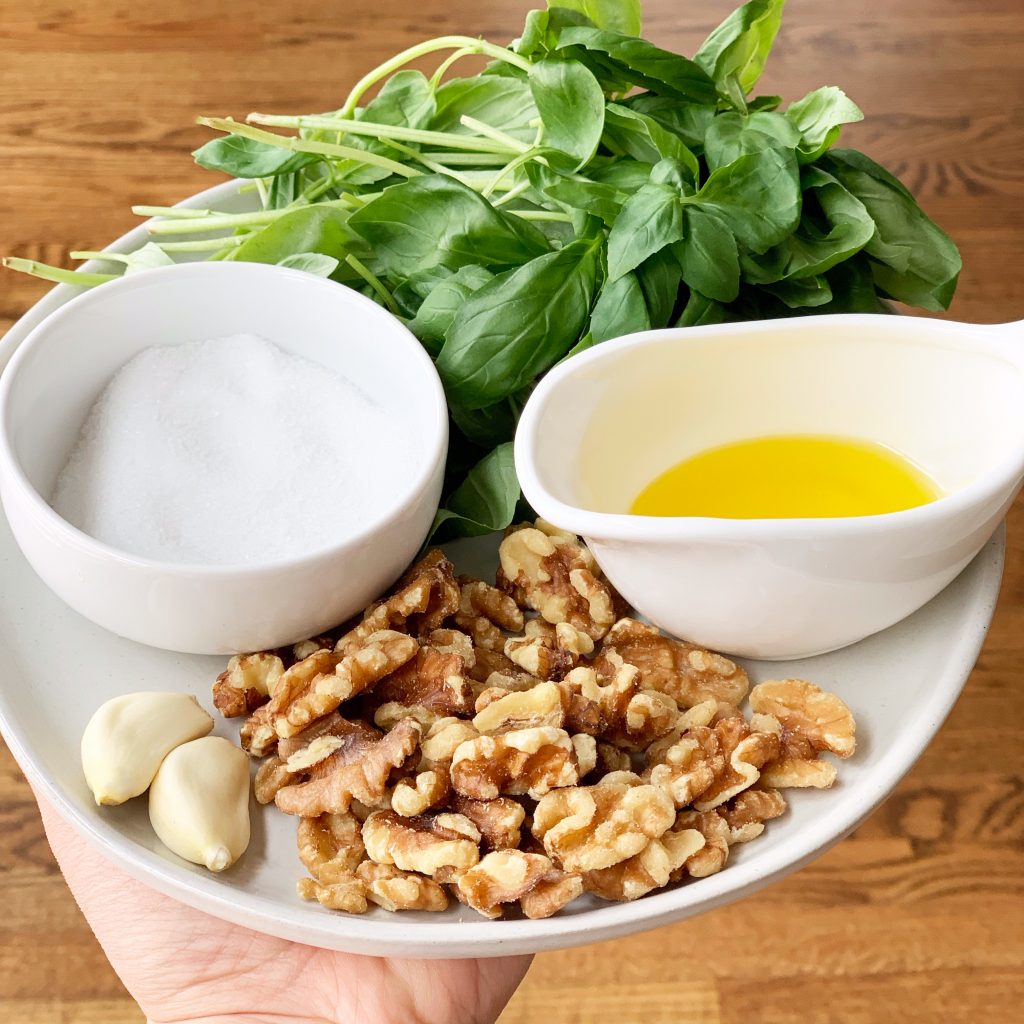 Perfect Lower Fat Pesto Based Wellness